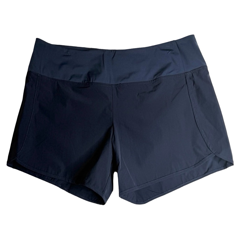 NWT Oyamiki Active Running Shorts Back Zip Pocket Quick Dry Navy Blue Size‎ XL